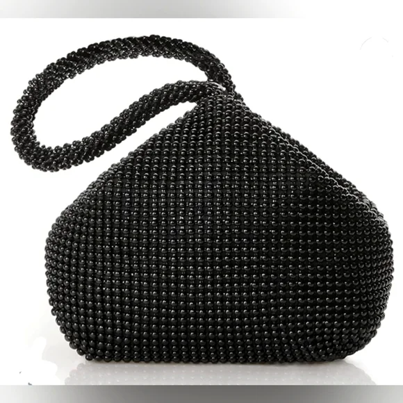 BLACK BEADED WRISTLET - Picture 1 of 6